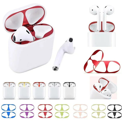 Naklejki ochronne AirPods dla modeli Apple AirPods 1, 2, 3, Pro oraz Pro 2
